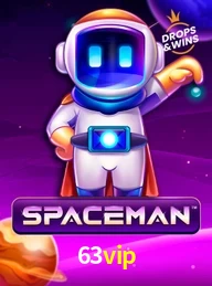 Cassino 63vip oferece Spaceman com bônus Drops & Wins