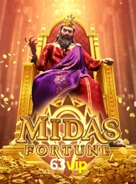63vip Midas Fortune - slot game inspirado no rei Midas, disponível no casino online do Brasil