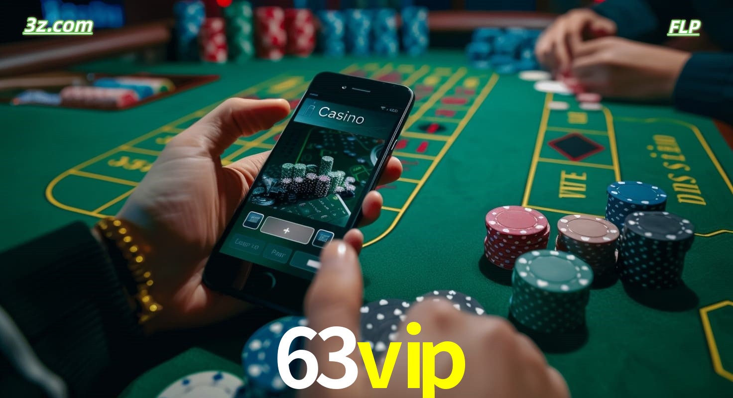 Cassino online 63vip no Brasil com jogos de mesa e apostas pelo celular