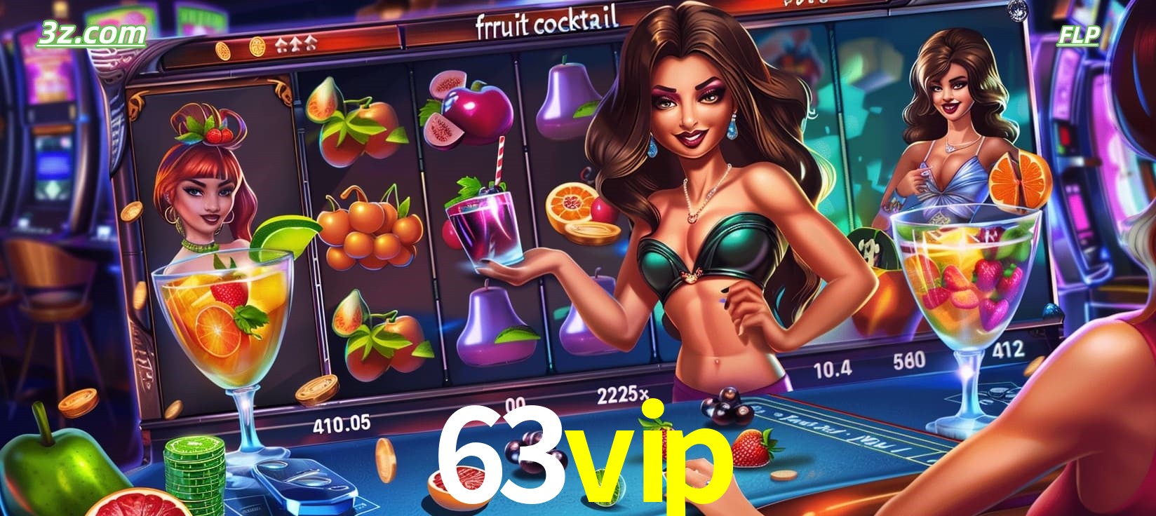 Cassino online 63vip Brasil com slot Fruit Cocktail divertido