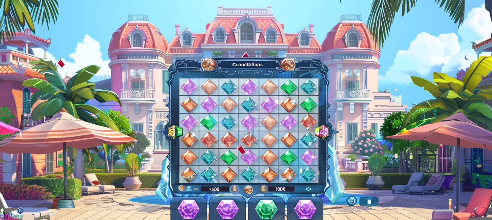 63vip Constellations slot game cassino online com pedras preciosas