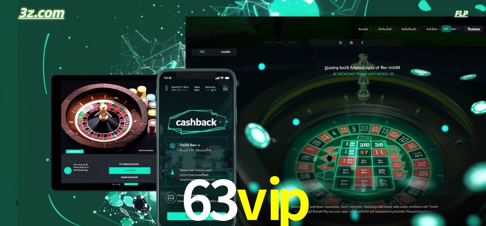 Jogue roleta em dispositivos móveis e desktop com 63vip