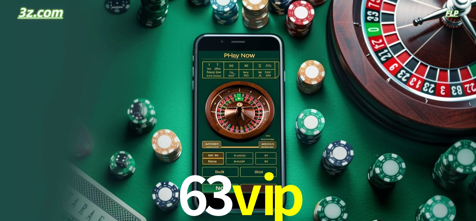Roleta online no cassino 63vip disponível em celular e computador
